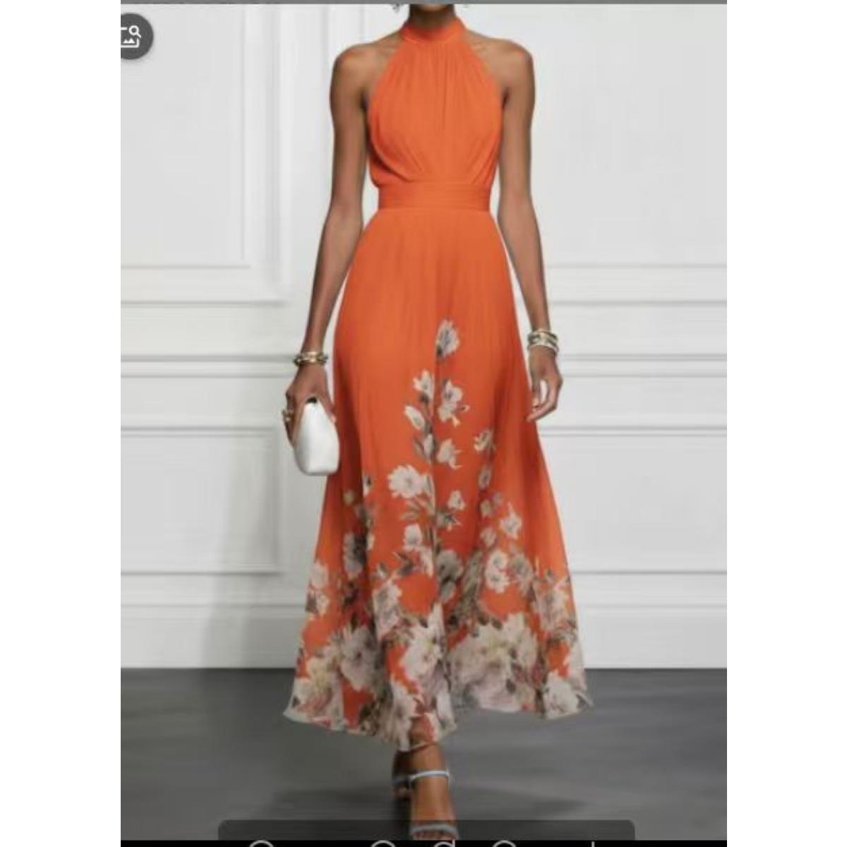 Fall New V-neck Waist Cinched Ruffled Elegant Women s Dress Cross-border Women s Clothing XXL помаранчевий
Fall New V-neck Waist Cinched Ruffled Elegant Women s Dress Cross-border Women s Clothing XXL помаранчевий