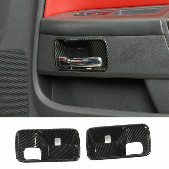 Carbon Fiber Interior Door Handle Bowl Cover Trim for Dodge Challenger 2009-2014
Carbon Fiber Interior Door Handle Bowl Cover Trim for Dodge Challenger 2009-2014
