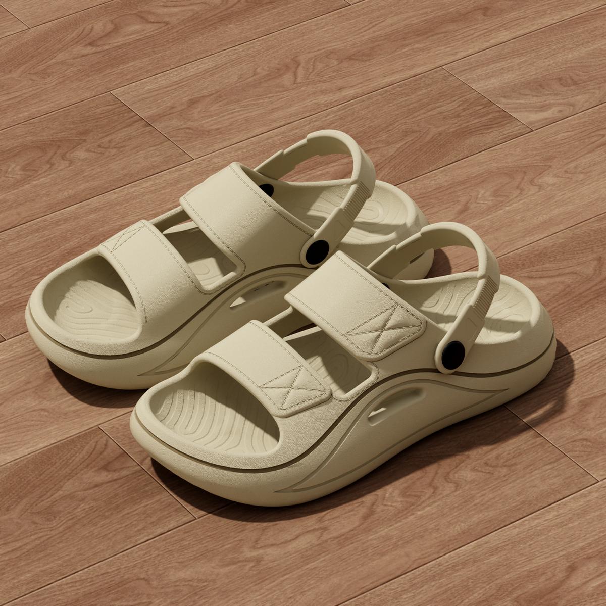 EVA Мужские летние сандалии Толстая подошва Мягкие пляжные сандалии Модные удобные Нескользящие сандалии Легкие повседневные Мужские уличные сандалии 44-45 бежевый
EVA Мужские летние сандалии Толстая подошва Мягкие пляжные сандалии Модные удобные Нескользящие сандалии Легкие повседневные Мужские уличные сандалии 44-45 бежевый