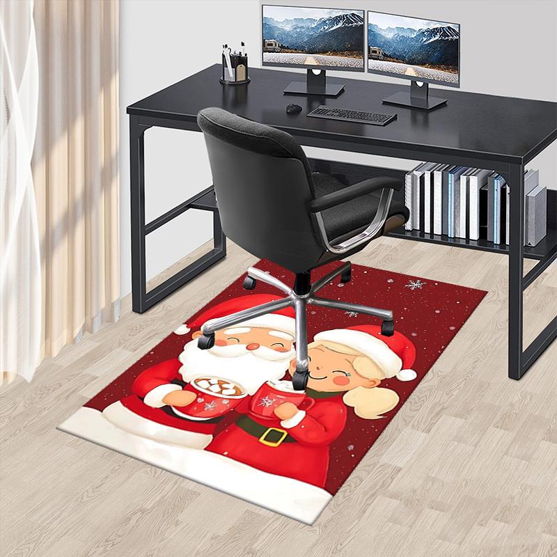 Christmas Santa Claus & Mrs. Claus Chair Mat - Anime Cartoon Design, Non-Slip Carpet for Office, Home Decor, Living Room, Bedroom, Gaming Room, Dormit 60cm by 90cm
Christmas Santa Claus & Mrs. Claus Chair Mat - Anime Cartoon Design, Non-Slip Carpet for Office, Home Decor, Living Room, Bedroom, Gaming Room, Dormit 60cm by 90cm
