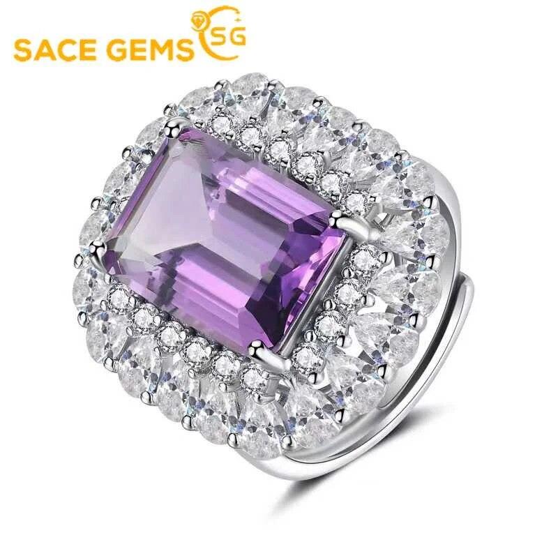 SACE GEMS стерлингового серебра 925 пробы изменяемого размера 10*14 мм кольца с натуральным аметистом для женщин обручальные коктейльные вечерние ювелирные изделия Open фиолетовый
SACE GEMS стерлингового серебра 925 пробы изменяемого размера 10*14 мм кольца с натуральным аметистом для женщин обручальные коктейльные вечерние ювелирные изделия Open фиолетовый