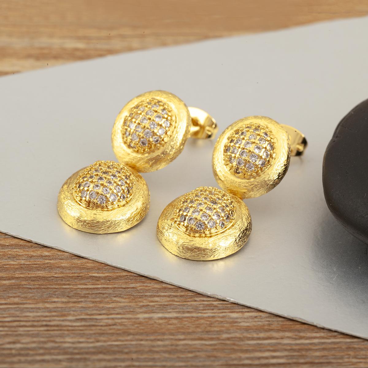 Nidin Classic New Design Heart/Round Shape Copper Micro Inlaid Zircon Drop Earrings For Women Female Vintage Ear Jewelry Gifts
Nidin Classic New Design Heart/Round Shape Copper Micro Inlaid Zircon Drop Earrings For Women Female Vintage Ear Jewelry Gifts