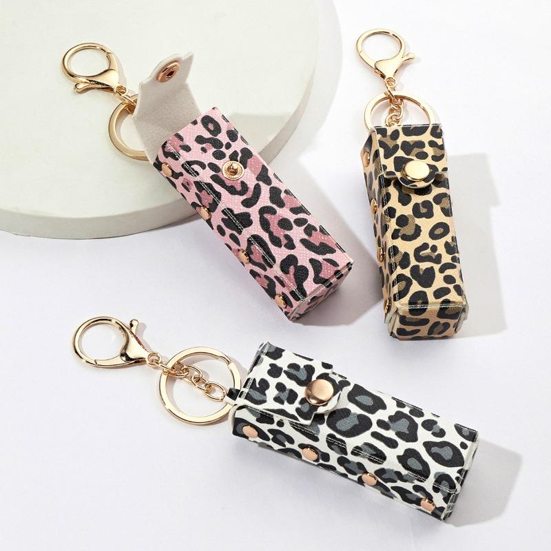 Ladies Leopard Single Lipstick Storage Bag Mini Keychain Lipstick Storage Bag
Ladies Leopard Single Lipstick Storage Bag Mini Keychain Lipstick Storage Bag