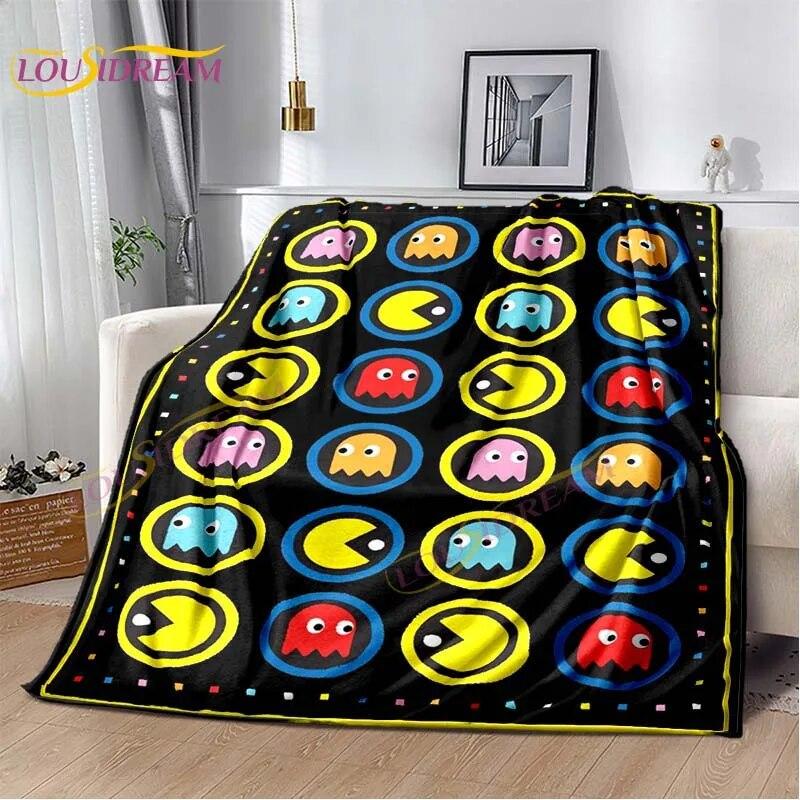 Classic Game Blanket Pac-man Flannel Blanket Lightweight Blanket for Bed Couch Living Room Arcade Style Popular Game Blanket
Classic Game Blanket Pac-man Flannel Blanket Lightweight Blanket for Bed Couch Living Room Arcade Style Popular Game Blanket