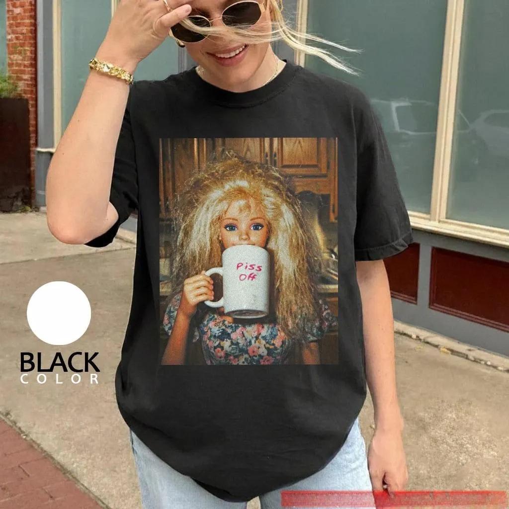 2026 Summer Womens Funny Doll Drinking Meme Print TShirt Unisex Cotton and Breathable Short Sleeve Oversized Loose Casual S
2026 Summer Womens Funny Doll Drinking Meme Print TShirt Unisex Cotton and Breathable Short Sleeve Oversized Loose Casual S