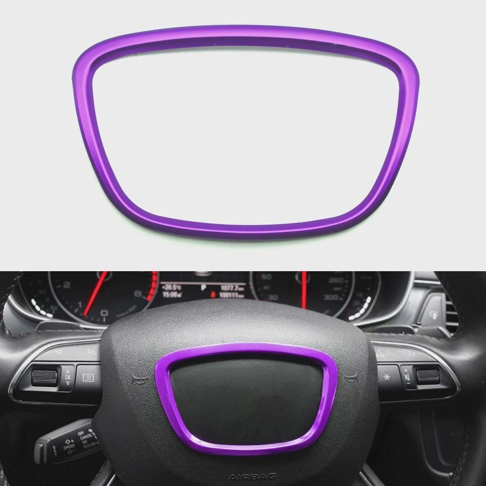 For Au-di A4 B6 B7 B8 A6 C6 A5 Q7 Q5 A3 A4L A8L A6L Car Steering Wheel Cover Center Logo Frame Stickers Interior Car Accessories Audi-Purple
For Au-di A4 B6 B7 B8 A6 C6 A5 Q7 Q5 A3 A4L A8L A6L Car Steering Wheel Cover Center Logo Frame Stickers Interior Car Accessories Audi-Purple