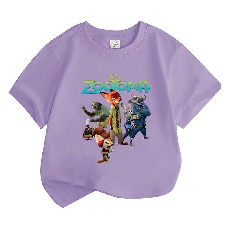 Zootopia Summer Teen Cotton T-shirt Judy and Nick Top Kids Clothes Fashion T-shirt Baby Boys Girls Cute Short Sleeve Kid Wear 100
Zootopia Summer Teen Cotton T-shirt Judy and Nick Top Kids Clothes Fashion T-shirt Baby Boys Girls Cute Short Sleeve Kid Wear 100