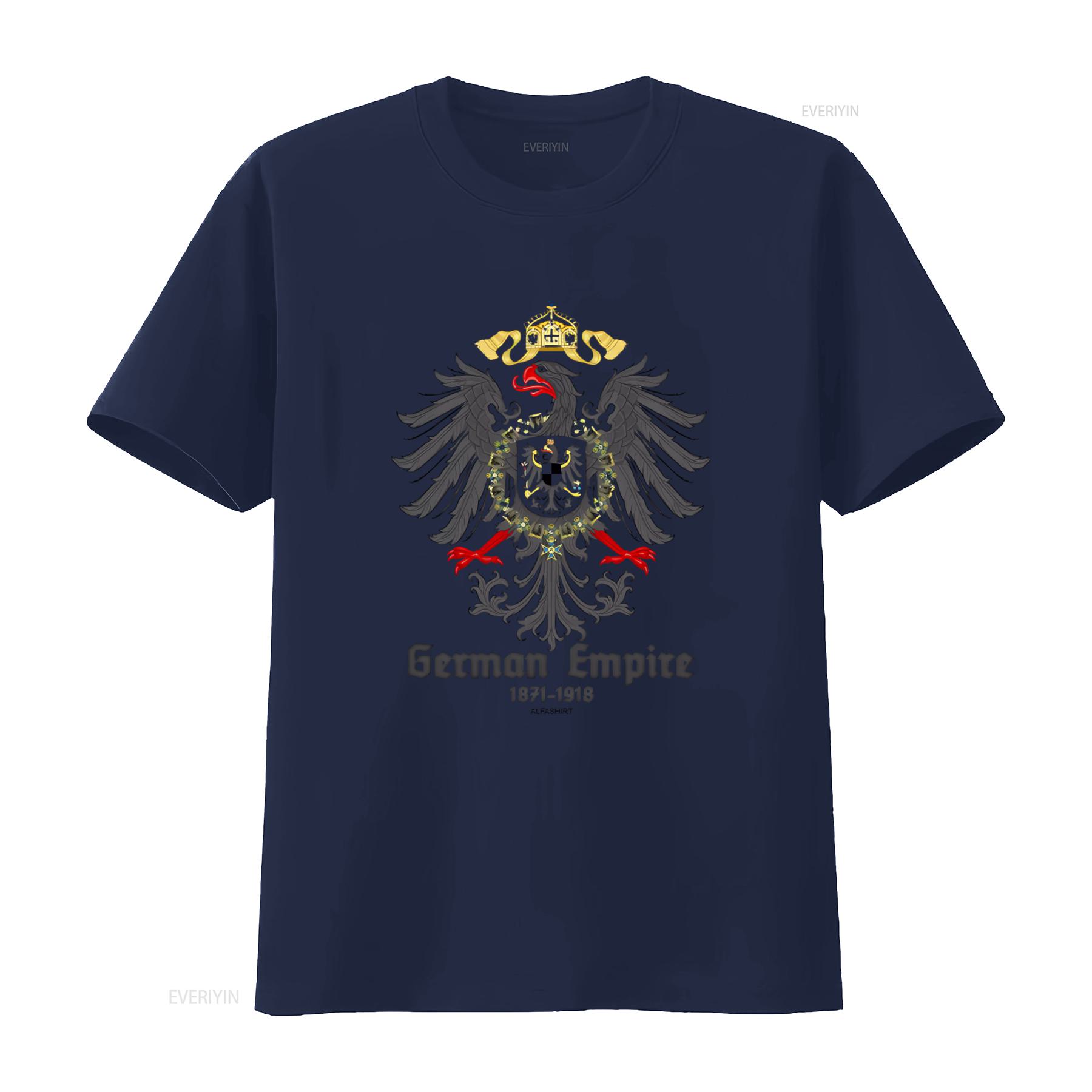 German Empire 1871 1918 T Shirt with Eagle Emblem Design Germany Emperor Reich Wilhelm Prussia Style vintage Washed Breathable M
German Empire 1871 1918 T Shirt with Eagle Emblem Design Germany Emperor Reich Wilhelm Prussia Style vintage Washed Breathable M