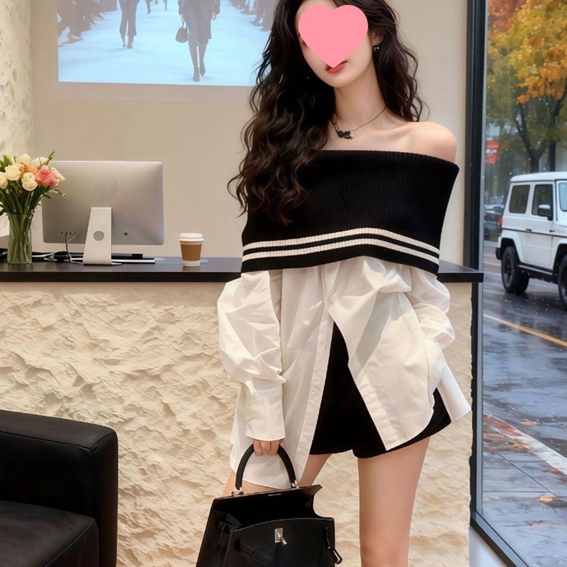 2026 Early Autumn One-Shoulder Long Sleeve Knit White Top - French Style Women s Fashion L (105-115 jin) белый
2026 Early Autumn One-Shoulder Long Sleeve Knit White Top - French Style Women s Fashion L (105-115 jin) белый