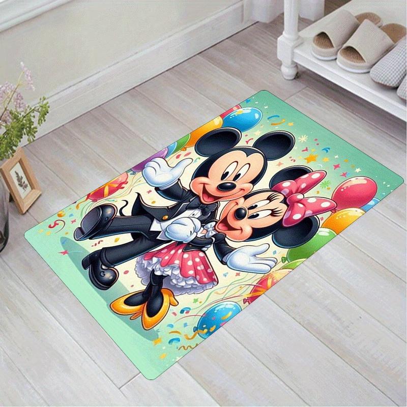 1pc Mickey Mouse Minnie Mouse Printed Carpet: Rectangle Rug for Living Room, Bedroom, Office, Home Decor, Kitchen, Non-slip, Game Area Rug 60cm by 90cm
1pc Mickey Mouse Minnie Mouse Printed Carpet: Rectangle Rug for Living Room, Bedroom, Office, Home Decor, Kitchen, Non-slip, Game Area Rug 60cm by 90cm