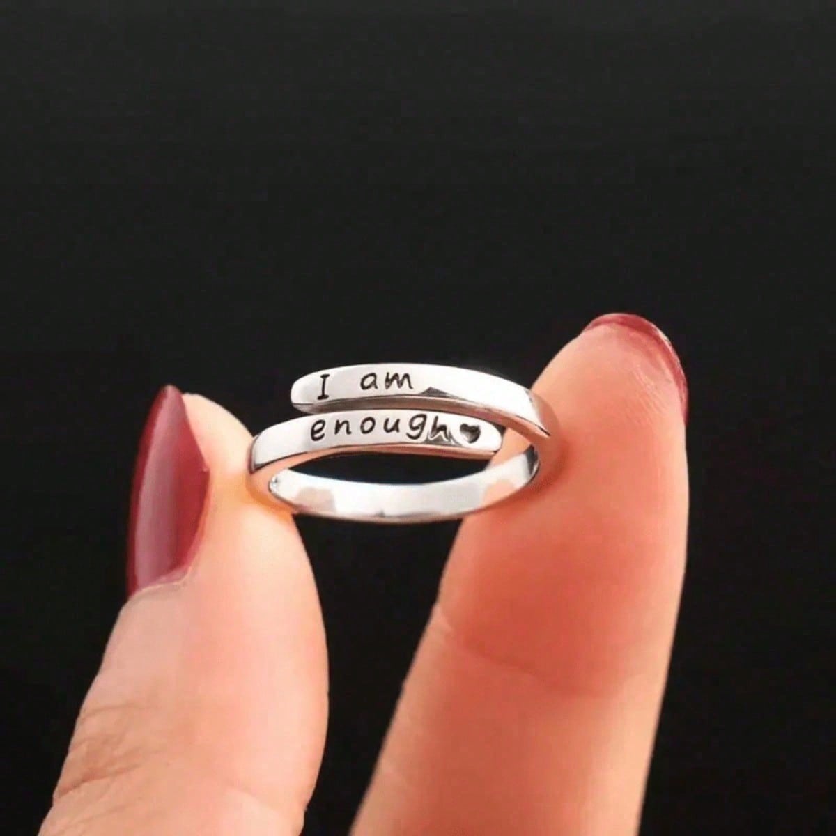 1PC Women s Heart-shaped Ring, Beautifully Designed Ring, Suitable for Daily Wear and Holiday Gift Giving срібний
1PC Women s Heart-shaped Ring, Beautifully Designed Ring, Suitable for Daily Wear and Holiday Gift Giving срібний