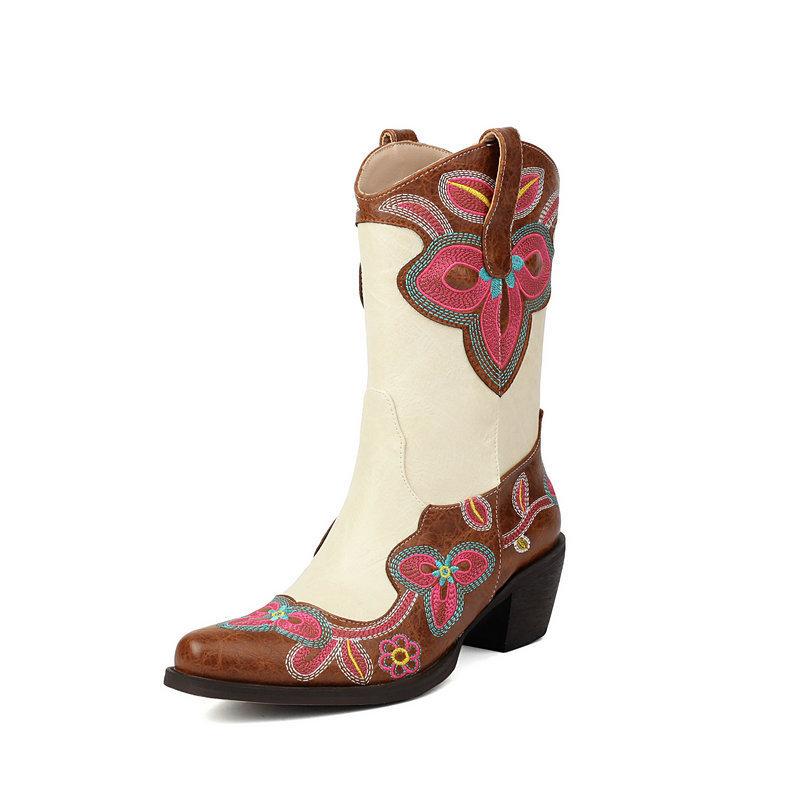 ковбойские сапоги в стиле вестерн женские новые остроносые рыцарские сапоги средней и высокой толщины на толстой подошве с толстым каблуком и вышивкой на высоком каблуке 39
ковбойские сапоги в стиле вестерн женские новые остроносые рыцарские сапоги средней и высокой толщины на толстой подошве с толстым каблуком и вышивкой на высоком каблуке 39