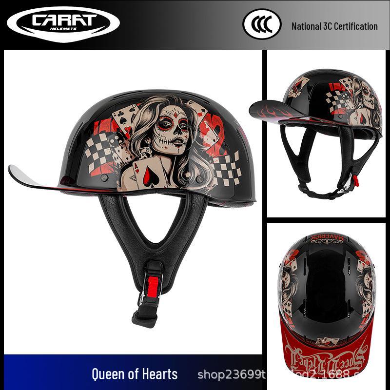 Retro Japanese Gourd Baseball Cap Helmet for Electric Vehicle and Spring Cruise 2XL
Retro Japanese Gourd Baseball Cap Helmet for Electric Vehicle and Spring Cruise 2XL