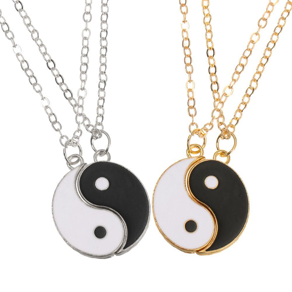 Модные подарочные аксессуары ко Дню святого Валентина для влюбленных Yin Yang Charm Ювелирные украшения Кулон Пара Ожерелья
Модные подарочные аксессуары ко Дню святого Валентина для влюбленных Yin Yang Charm Ювелирные украшения Кулон Пара Ожерелья