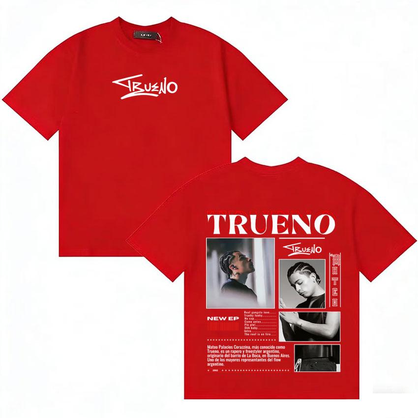 Rapper Trueno El Ultimo Balie Merch Tshirt Unisex Women Double Sided Print Short Sleeve Tee Shirts Aesthetic Cotton Loose Tshirts S
Rapper Trueno El Ultimo Balie Merch Tshirt Unisex Women Double Sided Print Short Sleeve Tee Shirts Aesthetic Cotton Loose Tshirts S