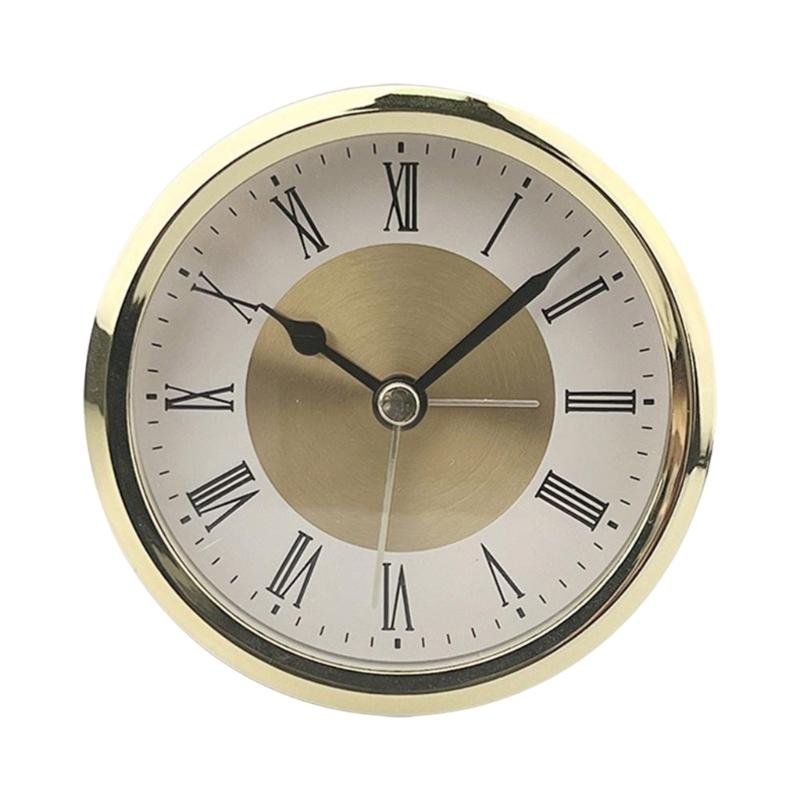 89mm Alloy Alarm Clock Insert with Quiet Quartzs Movement Large Roman Numeral Modern Home Wall Desktop Clock Accessories золотой
89mm Alloy Alarm Clock Insert with Quiet Quartzs Movement Large Roman Numeral Modern Home Wall Desktop Clock Accessories золотой