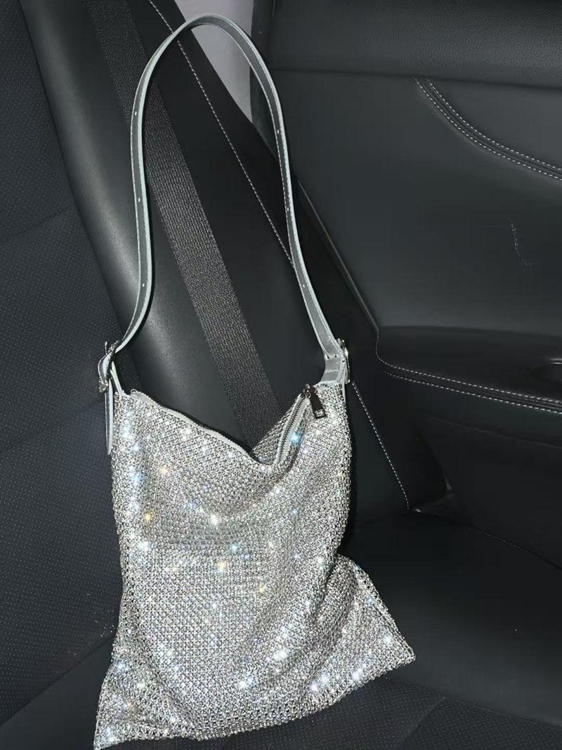 Luxury Diamonds Evening Bags for Women Shoulder Bag Soft Crystal Rhinestone Handbags Shopper Purses Party Wedding Clutch Ladies
Luxury Diamonds Evening Bags for Women Shoulder Bag Soft Crystal Rhinestone Handbags Shopper Purses Party Wedding Clutch Ladies