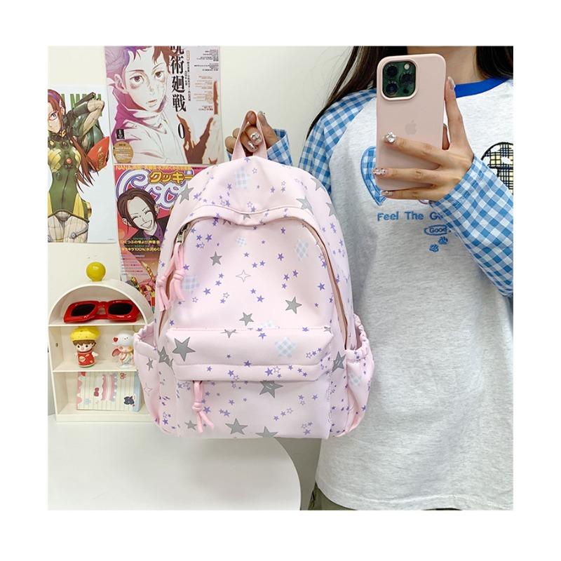 New Mori ins high value, fresh, sweet and cute star backpack, lightweight and simple backpack for junior high school students
New Mori ins high value, fresh, sweet and cute star backpack, lightweight and simple backpack for junior high school students