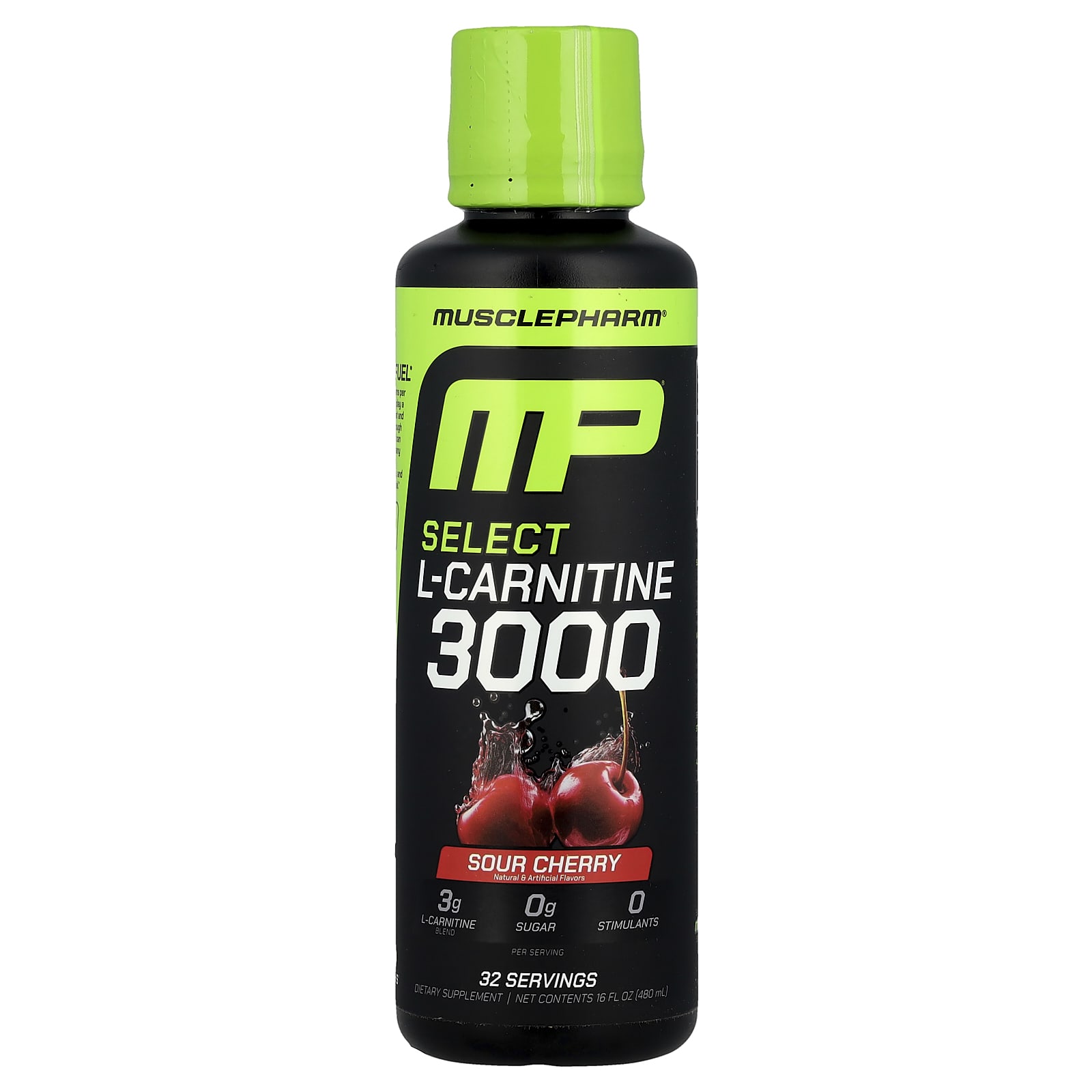 Select L-Carnitine 3000, Sour Cherry, 480Ml(16Fl Oz)
Select L-Carnitine 3000, Sour Cherry, 480Ml(16Fl Oz)