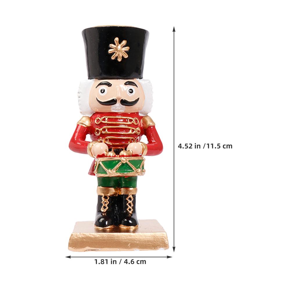 2Pcs Resin Christmas Nutcracker Holders Taper Candlestick Rustic Xmas Table Centerpiece European Design
2Pcs Resin Christmas Nutcracker Holders Taper Candlestick Rustic Xmas Table Centerpiece European Design