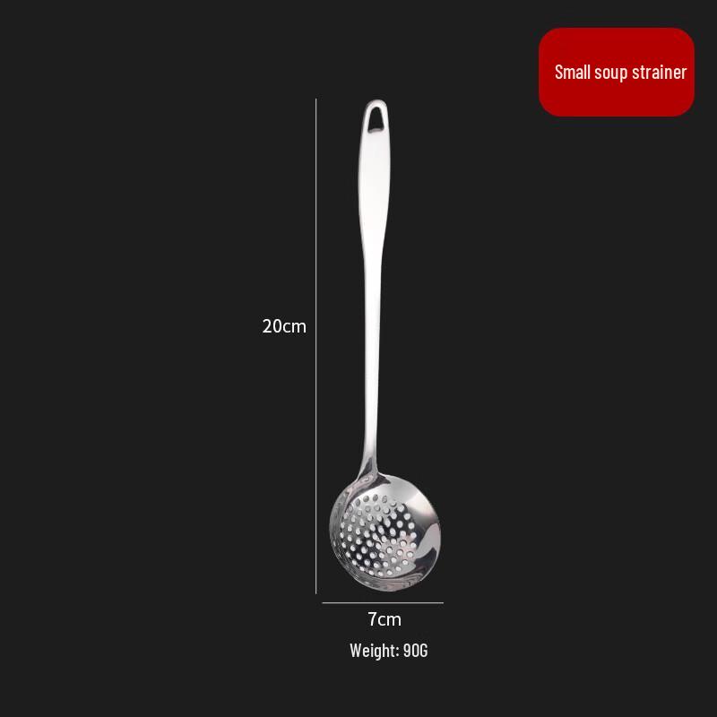 ZISIZ Stainless Steel Long Handle Slotted Soup Spoon Set
ZISIZ Stainless Steel Long Handle Slotted Soup Spoon Set