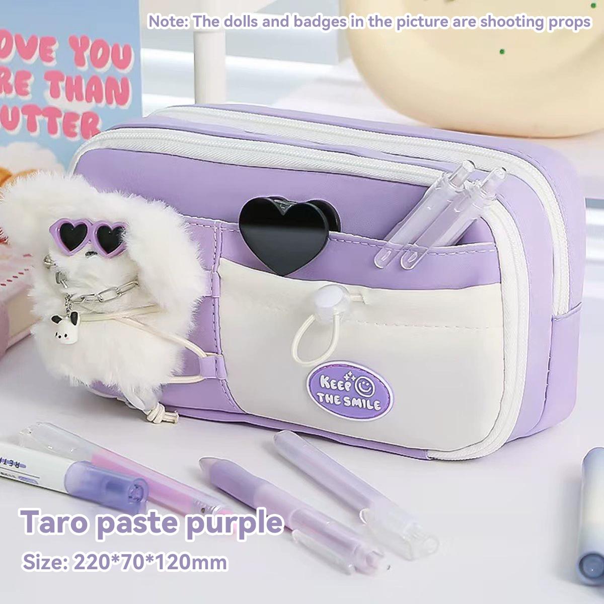 2025 New Kawaii Double Drawstring Super Cute Pencil Case Creative Design Large Capacity High-value Pencil Case Stationery Box фиолетовый
2025 New Kawaii Double Drawstring Super Cute Pencil Case Creative Design Large Capacity High-value Pencil Case Stationery Box фиолетовый