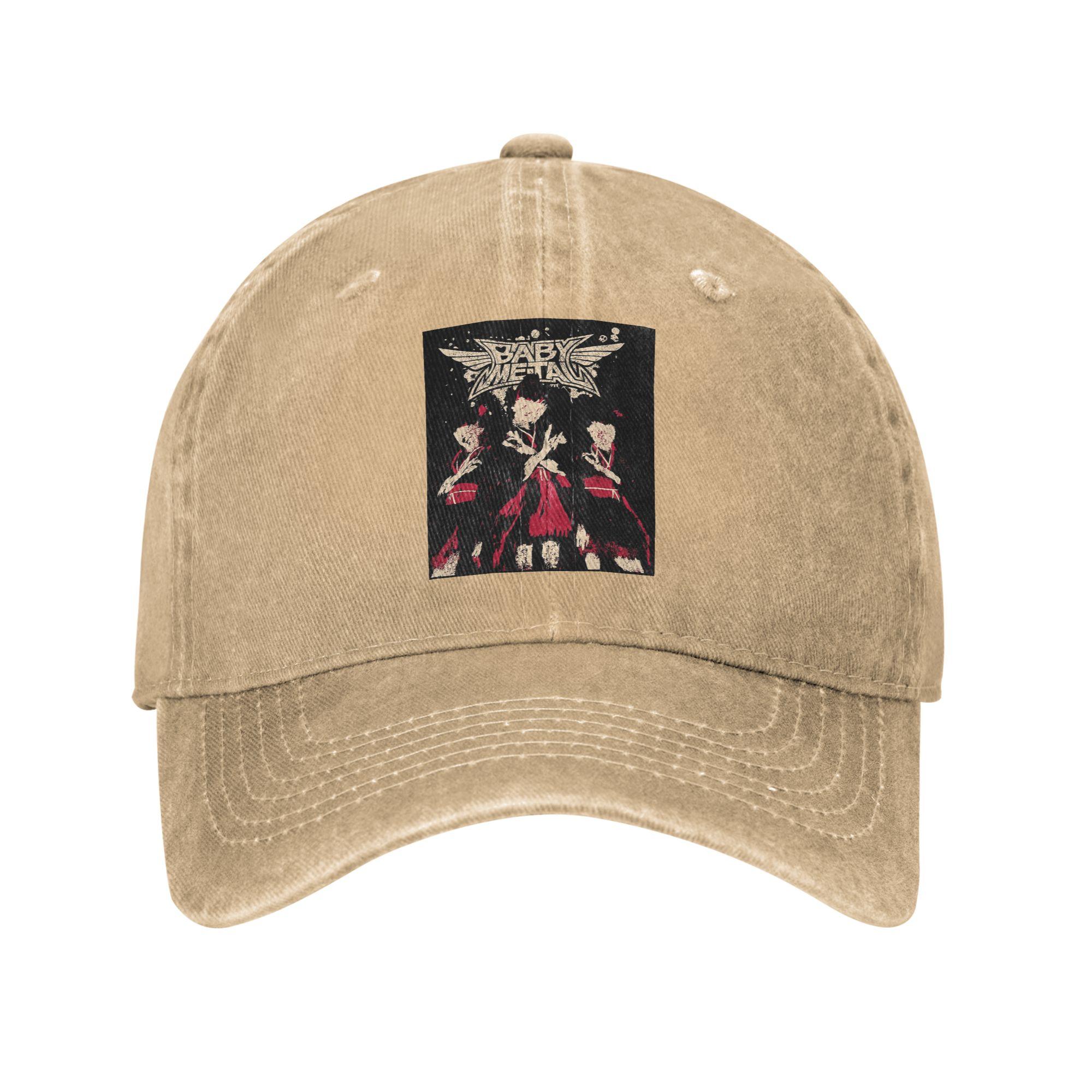 The Babymetal Tour Denim Fabric Cap Casual Baseball Caps Adjustable Hat Summer Unisex Baseball Hats One Size
The Babymetal Tour Denim Fabric Cap Casual Baseball Caps Adjustable Hat Summer Unisex Baseball Hats One Size