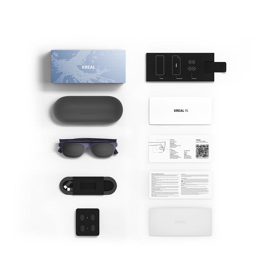 XREAL 1S AR Smart Glasses, 3D, X1 Chip, 500 Screen, 52° FOV
XREAL 1S AR Smart Glasses, 3D, X1 Chip, 500 Screen, 52° FOV