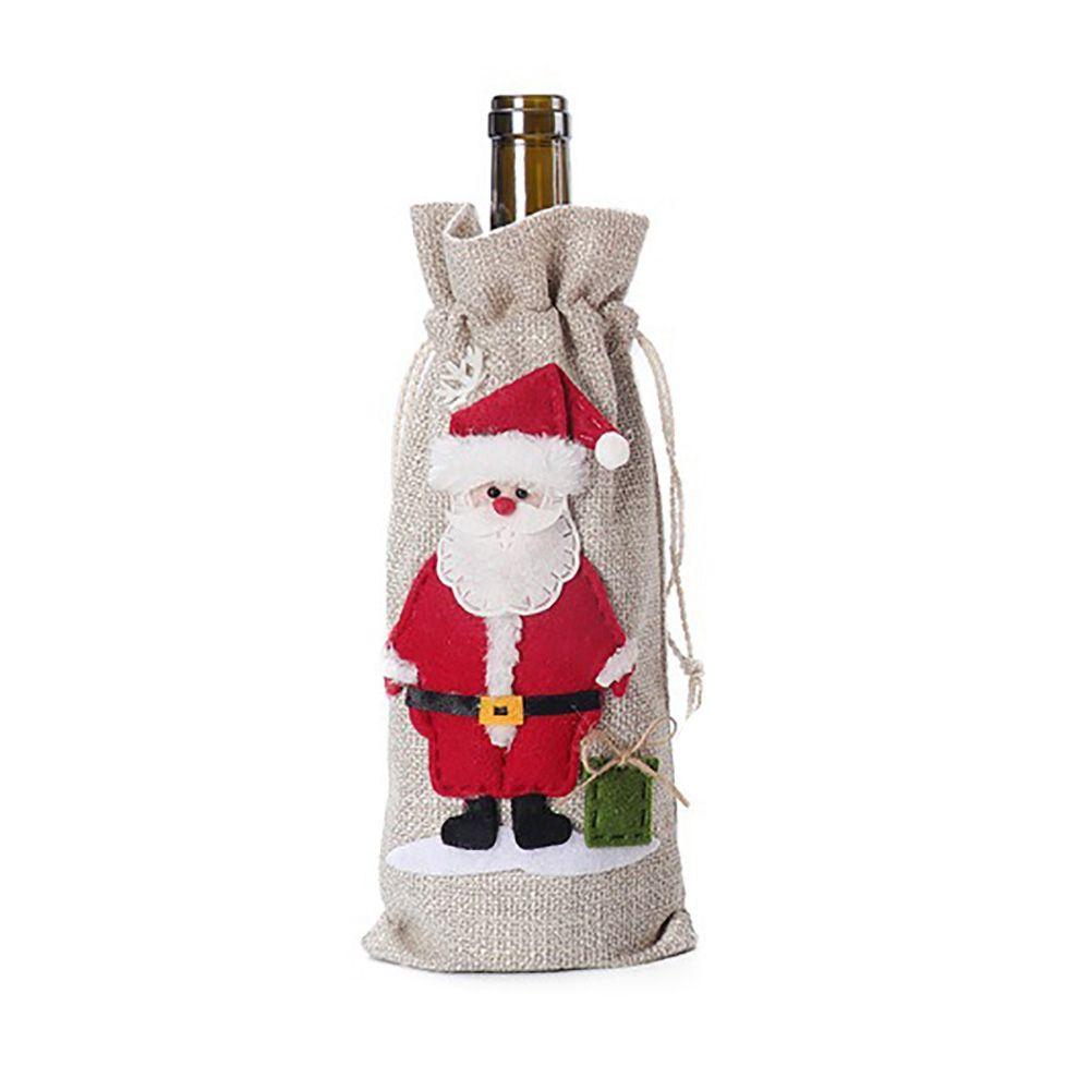 Fabric with Cute Patches For Home,Bar Champagne Decor Xmas Wine Bag Navidad Gifts Wine Bottle Cover Santa A
Fabric with Cute Patches For Home,Bar Champagne Decor Xmas Wine Bag Navidad Gifts Wine Bottle Cover Santa A