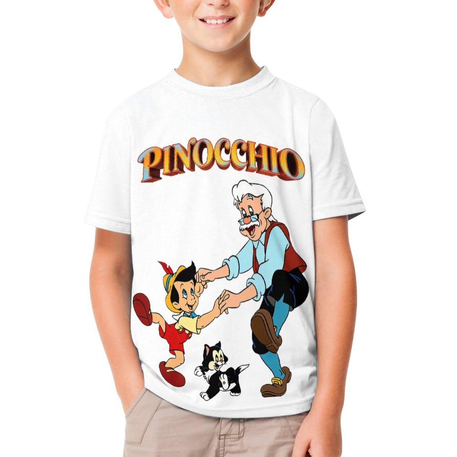 The Adventures of Pinocchio T Shirt Boy Girl Short Sleeve Print Fashionable Cute Casual Cotton Crew Neck Children Tee 140
The Adventures of Pinocchio T Shirt Boy Girl Short Sleeve Print Fashionable Cute Casual Cotton Crew Neck Children Tee 140