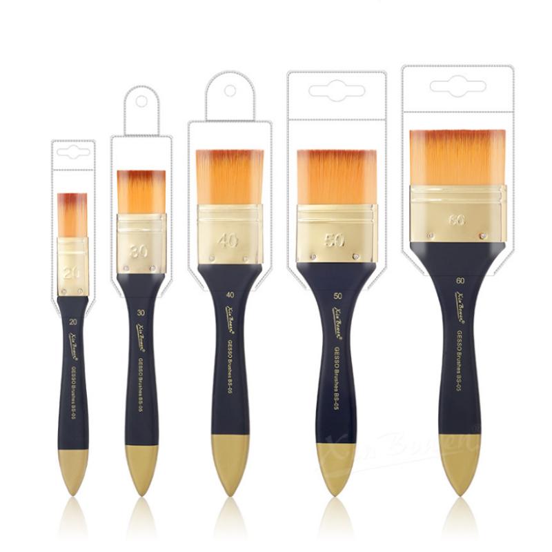 Nylon Bristle Brush Oil Paint Brush Hand-Painted Wall Paints Brushes Gouache Watercolor Brushes Professional Artist Art Supplies
Nylon Bristle Brush Oil Paint Brush Hand-Painted Wall Paints Brushes Gouache Watercolor Brushes Professional Artist Art Supplies