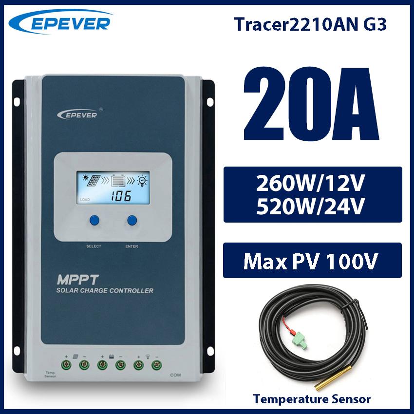 EPEVER MPPT Контролер сонячного заряду Tracer 10A 20A 30A 40A 12V 24V Tracer1206AN Tracer2206AN Tracer3210AN Tracer4210AN Tracer2210ANG3
EPEVER MPPT Контролер сонячного заряду Tracer 10A 20A 30A 40A 12V 24V Tracer1206AN Tracer2206AN Tracer3210AN Tracer4210AN Tracer2210ANG3