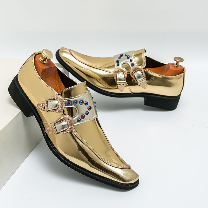 British business casual men s shoes blue enchantress chelsea leather shoes gold pointed leather shoes large size hairstylist leather shoes 33
British business casual men s shoes blue enchantress chelsea leather shoes gold pointed leather shoes large size hairstylist leather shoes 33