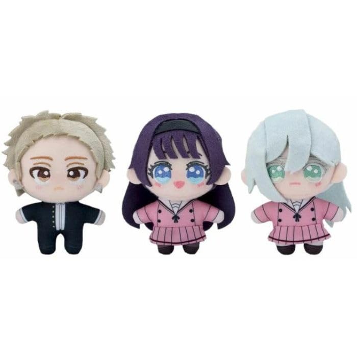 The Fragrant Flower Blooms Dignifiedly (EX) Complete Set of 3 Mascots (Rintaro Tsumugi, Kaoruko Waguri, Subaru Hoshina)
The Fragrant Flower Blooms Dignifiedly (EX) Complete Set of 3 Mascots (Rintaro Tsumugi, Kaoruko Waguri, Subaru Hoshina)