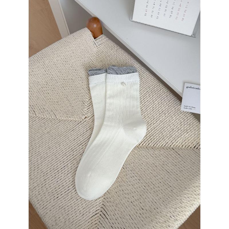 Spring and Summer Girls Short Legged Pure Cotton Gray Style Pearl Lace Plush Socks - Simple and Trendy Socks 1 pair молочный белый
Spring and Summer Girls Short Legged Pure Cotton Gray Style Pearl Lace Plush Socks - Simple and Trendy Socks 1 pair молочный белый