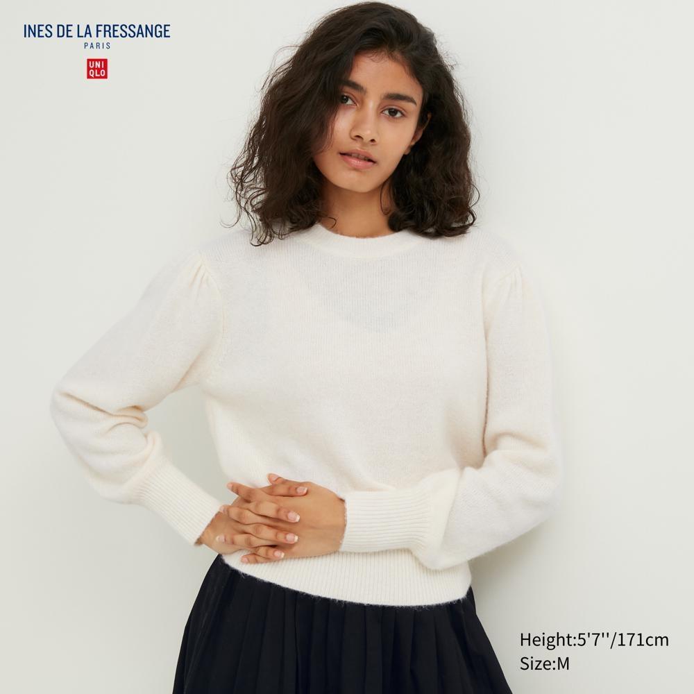 Свитер UNIQLO с круглым вырезом и пышными рукавами (Длинный рукав) ИНЕС ДЕ ЛА ФРЕСАНЖ
Свитер UNIQLO с круглым вырезом и пышными рукавами (Длинный рукав) ИНЕС ДЕ ЛА ФРЕСАНЖ