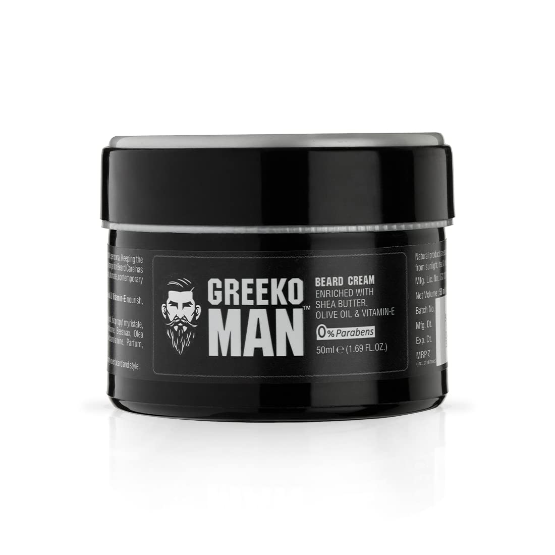 Vasu Greeko Man Beard Styling Cream For Men Softening Moisturizing Nourishing Beard Care With Shea Butter 50 Ml
Vasu Greeko Man Beard Styling Cream For Men Softening Moisturizing Nourishing Beard Care With Shea Butter 50 Ml