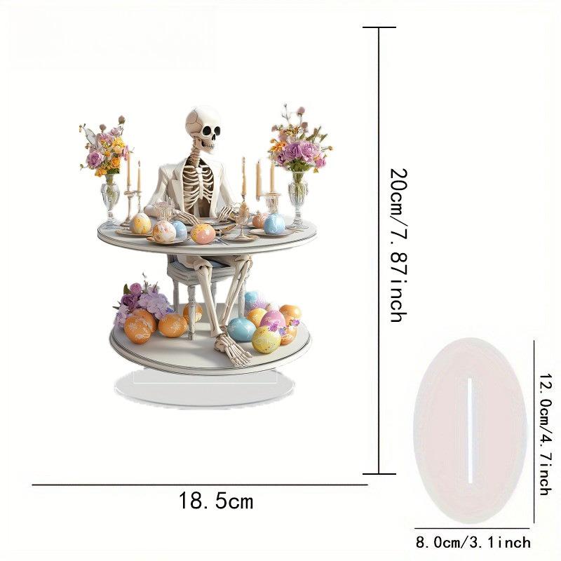 1pc Easter Undead Transparent Decorative - 2D Flat Acrylic Desktop Ornament, Wall Decor Art, Four Seasons Decoration, Novelty Home Decor 18.5*20cm
1pc Easter Undead Transparent Decorative - 2D Flat Acrylic Desktop Ornament, Wall Decor Art, Four Seasons Decoration, Novelty Home Decor 18.5*20cm