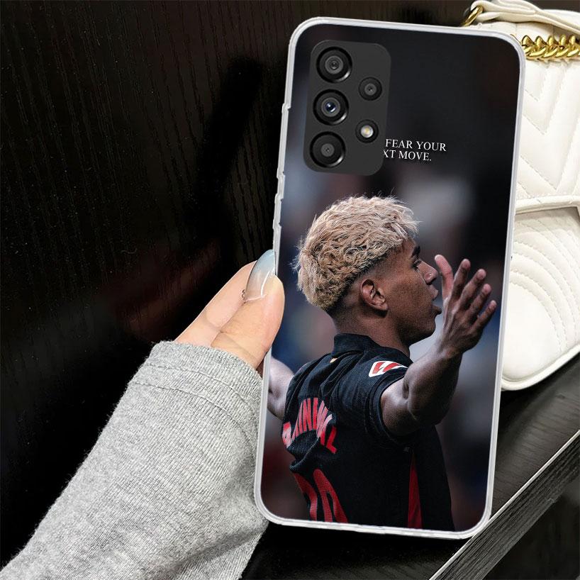 L-Lamine Y-Yamal 19 Case for Samsung Galaxy A52 A42 A32 A22 A12 A51 A50 A02S Phone Cover A41 A31 A21S A40 A30S A20E A10S A71 Samsung A51 4G
L-Lamine Y-Yamal 19 Case for Samsung Galaxy A52 A42 A32 A22 A12 A51 A50 A02S Phone Cover A41 A31 A21S A40 A30S A20E A10S A71 Samsung A51 4G