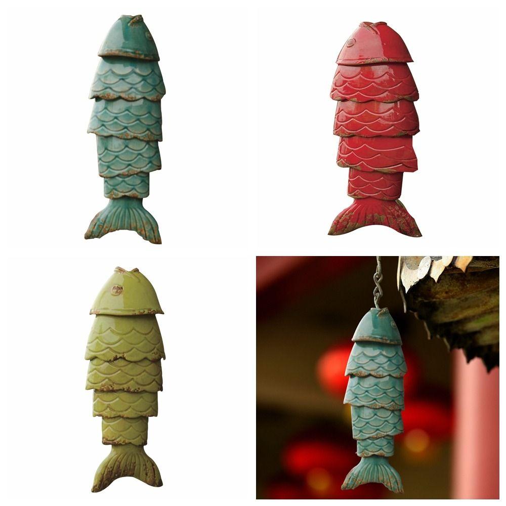Sturdy Design Koi Fish Wind Chime Metal Colored Koi Fish Pendant Koi Fish Garden Decor
Sturdy Design Koi Fish Wind Chime Metal Colored Koi Fish Pendant Koi Fish Garden Decor