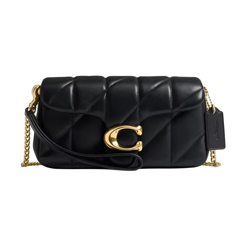 COACH Tabby 19 quilted details chain gold hardware sheepskin shoulder bag small women s black чорний
COACH Tabby 19 quilted details chain gold hardware sheepskin shoulder bag small women s black чорний