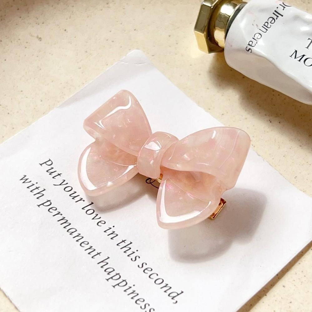 Hair Accessories Korean Style Acetate Hairpin No Slip Cute Bow Hair Bangs Clip Light Luxury Bow Tie Duckbill Clip Women світло-рожевий колір
Hair Accessories Korean Style Acetate Hairpin No Slip Cute Bow Hair Bangs Clip Light Luxury Bow Tie Duckbill Clip Women світло-рожевий колір