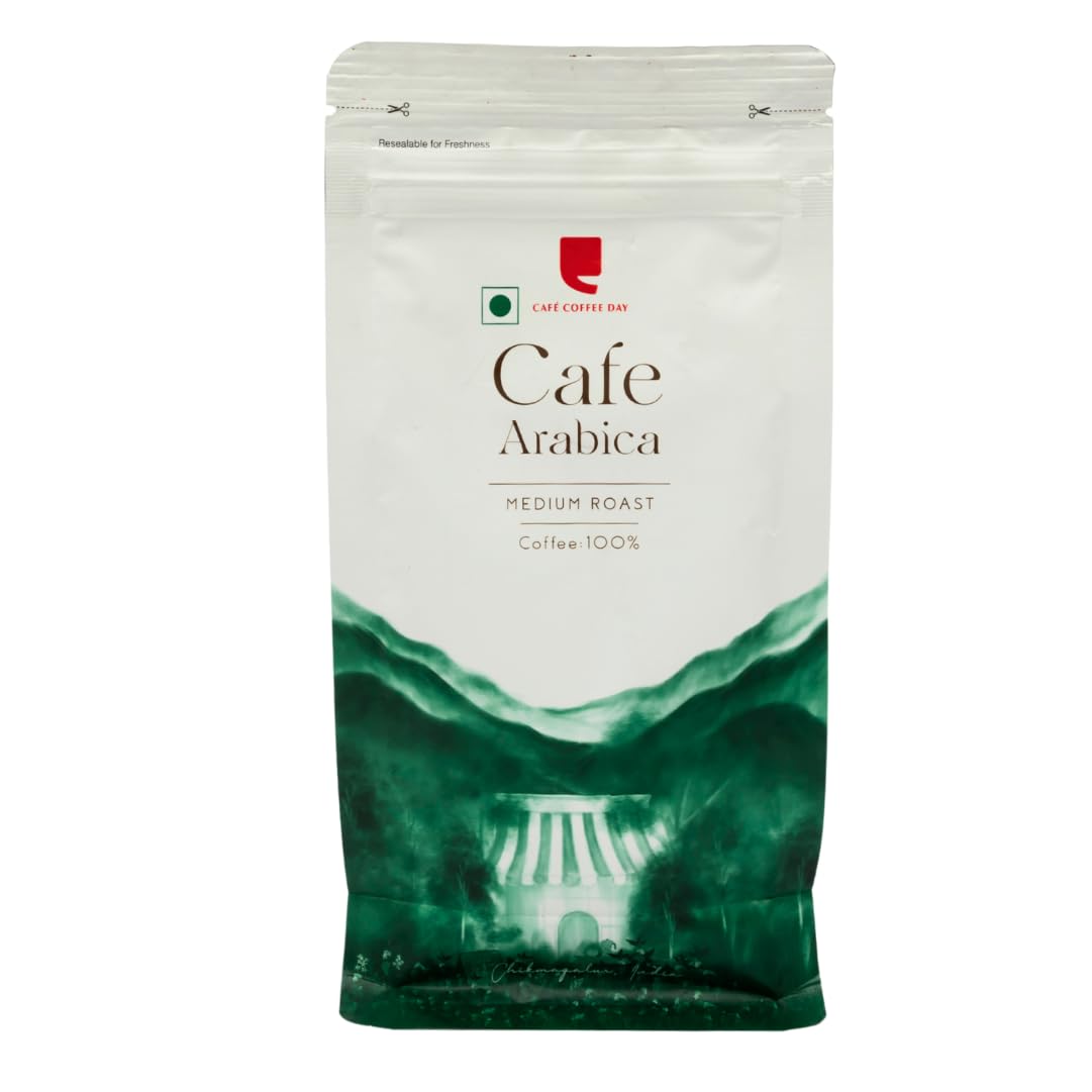 Cafe Coffee Day | Filter | Ground | Best Coffee | Morning | Choco | Freshly grounded | Chickmangalur | (200gm, 100% Pure Arabica)
Cafe Coffee Day | Filter | Ground | Best Coffee | Morning | Choco | Freshly grounded | Chickmangalur | (200gm, 100% Pure Arabica)