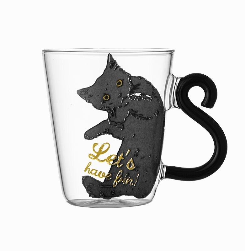 Милая японская кошачья стеклянная чашка – Высокоборосиликатная кофейная кружка для молока на завтрак и для напитков E
Милая японская кошачья стеклянная чашка – Высокоборосиликатная кофейная кружка для молока на завтрак и для напитков E