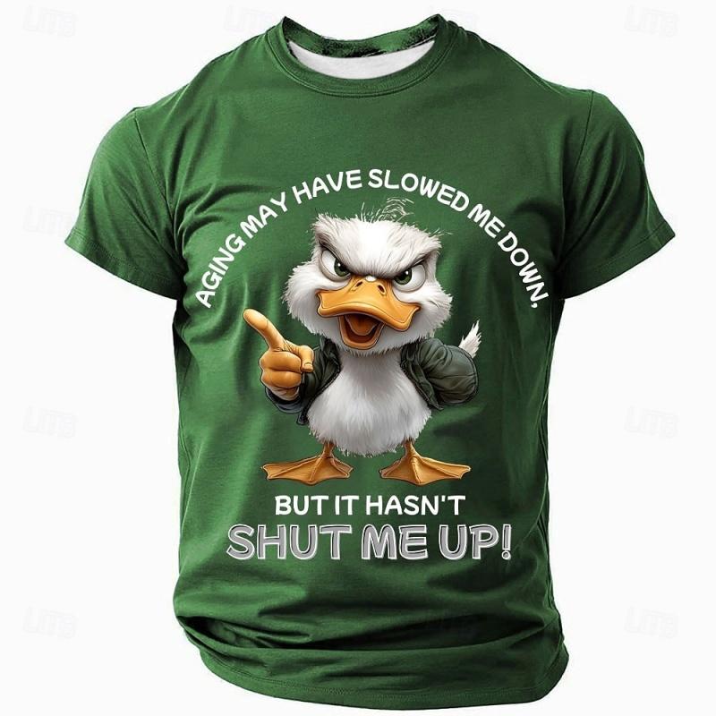 3D Printed Fun Duck T-shirt Men s Cute Animal Pattern Top Summer Street Short Sleeved Round Neck Clothing XXS
3D Printed Fun Duck T-shirt Men s Cute Animal Pattern Top Summer Street Short Sleeved Round Neck Clothing XXS