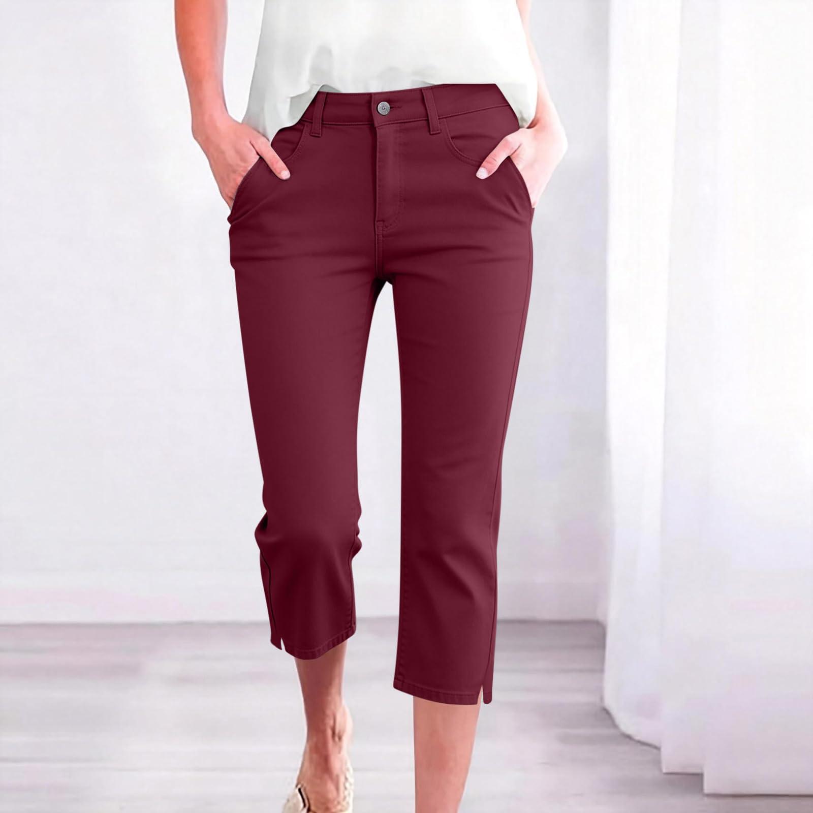 Ladies Color Casual Pants, Fashionable And Trendy Five Quarter Shorts S винний
Ladies Color Casual Pants, Fashionable And Trendy Five Quarter Shorts S винний