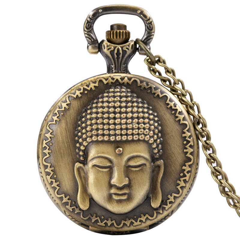 Vintage Tibetan Aroma Buddhist Temple Quartz Pocket Watch Buddha Head Design Religious Chain Pendant Necklace Gift for Men Women
Vintage Tibetan Aroma Buddhist Temple Quartz Pocket Watch Buddha Head Design Religious Chain Pendant Necklace Gift for Men Women
