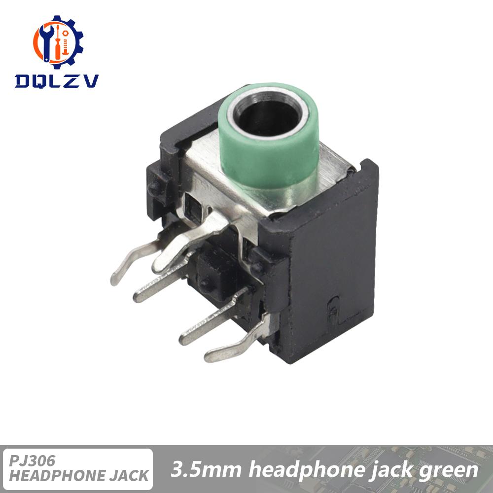 PJ306 PJ-306 3.5mm Female Audio Connector 5 Pin DIP Stereo Headphone Jack Pink Green 5PCS
PJ306 PJ-306 3.5mm Female Audio Connector 5 Pin DIP Stereo Headphone Jack Pink Green 5PCS