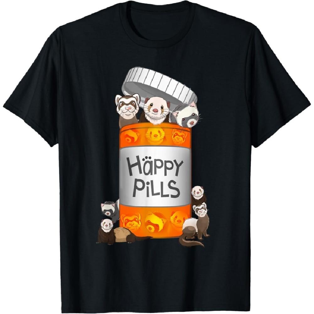 BestTeeForYou Ferret Happy Pills Unisex Adult Black Cartoon T-Shirt XXXXXL чёрный
BestTeeForYou Ferret Happy Pills Unisex Adult Black Cartoon T-Shirt XXXXXL чёрный