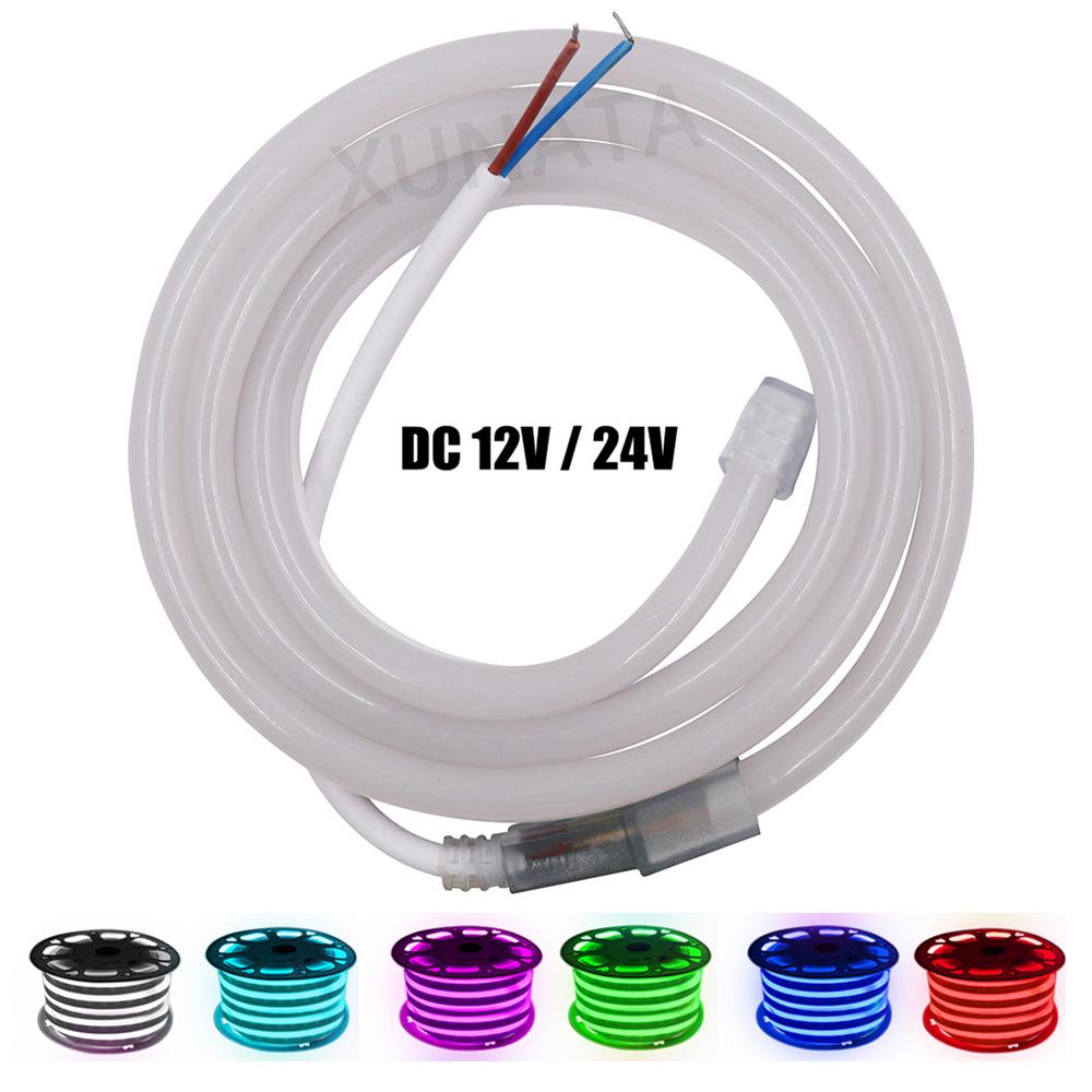 Neon LED Light 12V 24V Waterproof SMD 2835 120 LEDs/m LED Strip Flexible Tape Ribbon Neon Sign Night Lamp for Home Garden Decor DC 12V&1m рожевий
Neon LED Light 12V 24V Waterproof SMD 2835 120 LEDs/m LED Strip Flexible Tape Ribbon Neon Sign Night Lamp for Home Garden Decor DC 12V&1m рожевий